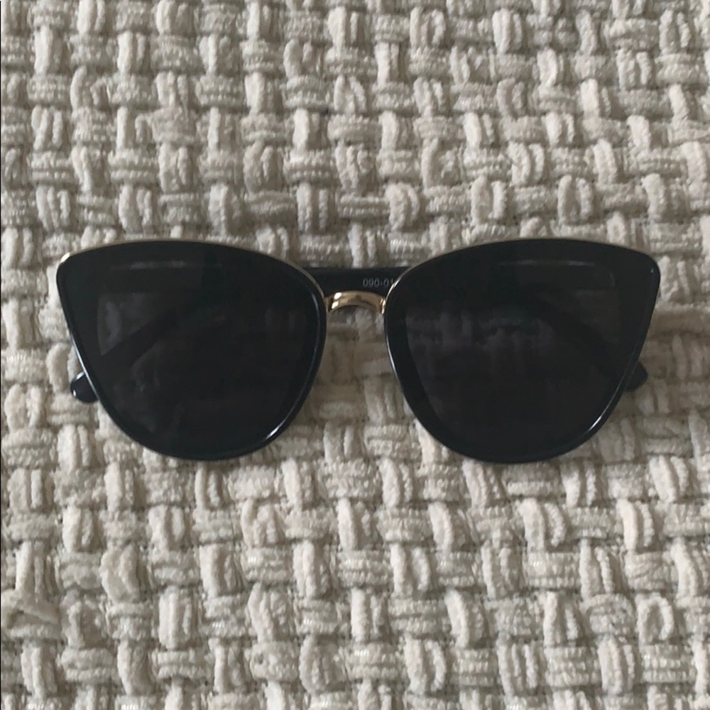 Black Cat Eye Sunglasses